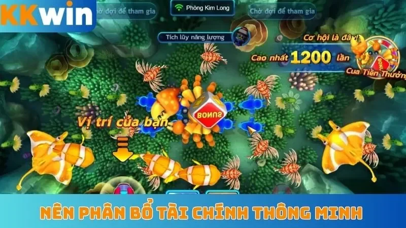 Nên phân bổ tài chính thông minh khi chơi bắn cá Rồng